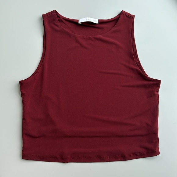 Mango Deep Red Tank Top - Picture 6 of 6